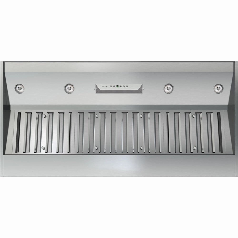 Zephyr AK9346AS 48" Monsoon Ii One-Piece Liner With 1200 Cfm Blower, 6 Speed Levels Ventilation Range Hoods high suction kitchen exhaust hood