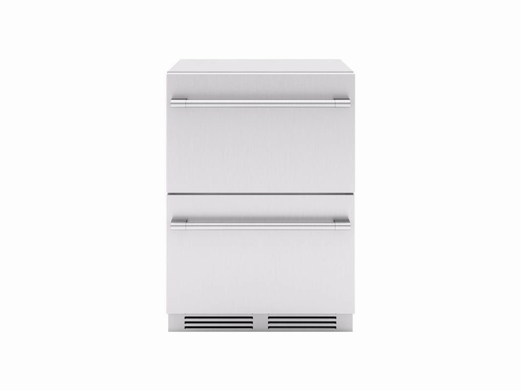 Zephyr PRRD24C2ASOD 24" Outdoor Dual Zone Refrigerator Drawers